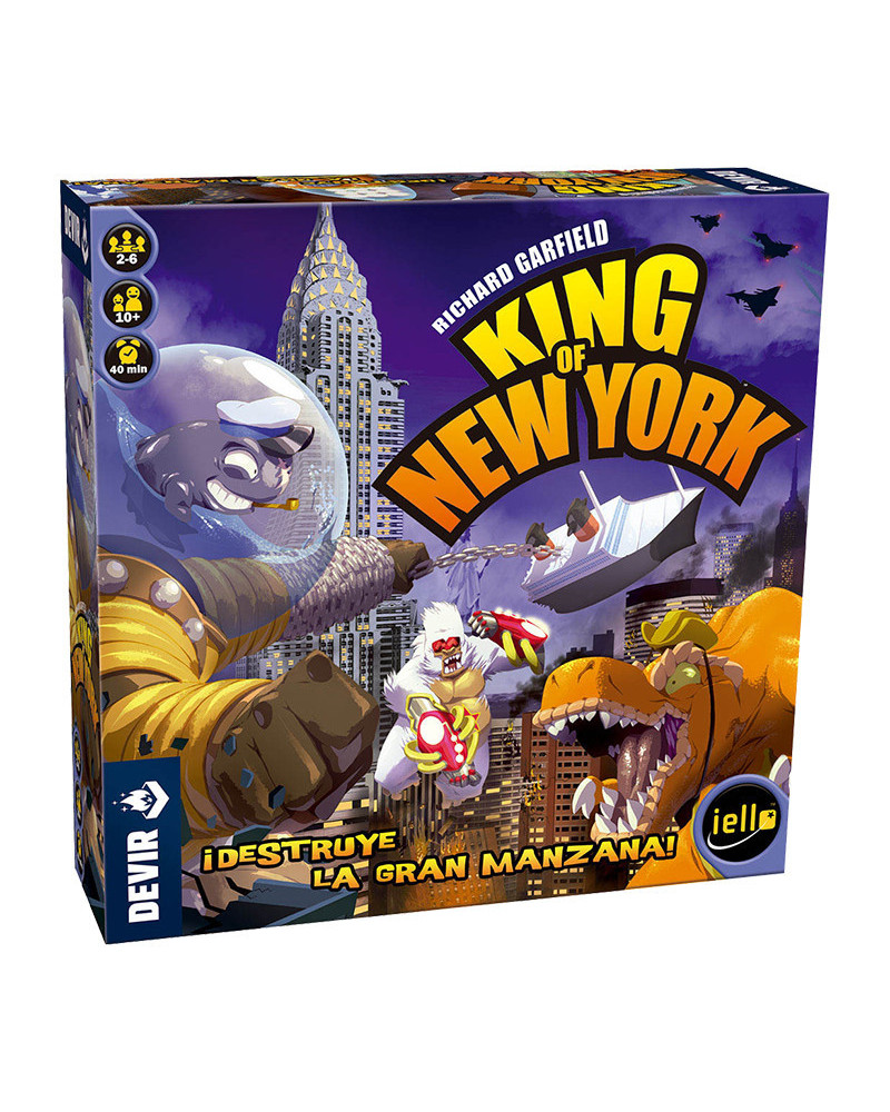 King of New York | Juego de mesa de dados | Nalua Juegos