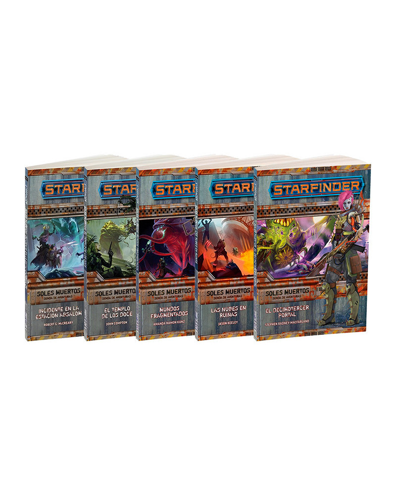 Starfinder - Pack de 5 Libros - Soles Muertos
