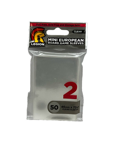 Mini European Board Game Sleeves No. 2 (46 x 72 mm)