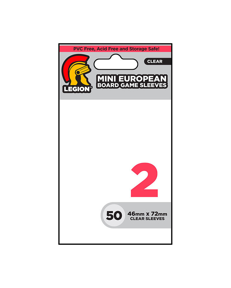 Mini European Board Game Sleeves No. 2 (46 x 72 mm)