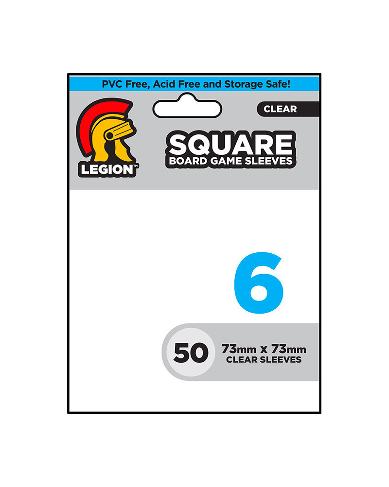 Square Board Game Sleeves No. 6 (73 x 73 mm)
