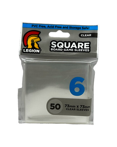 Square Board Game Sleeves No. 6 (73 x 73 mm)
