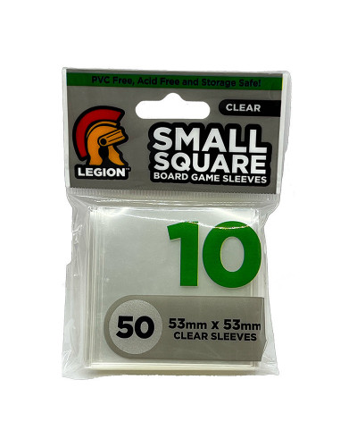 Small Square Board Game Sleeves No. 10 (53 x 53 mm)
