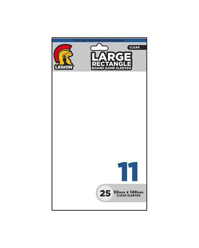 Large Rectangle Board Game Sleeves No. 11 (92 x 149 mm)