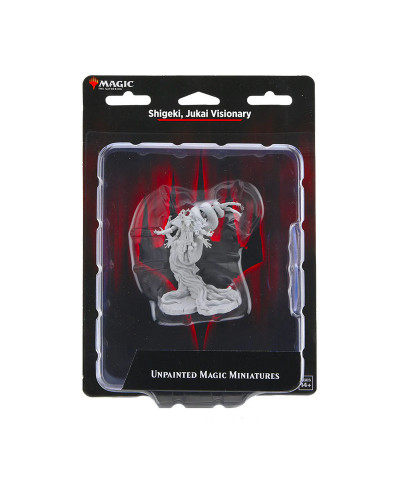 Magic The Gathering Unpainted Miniature - Shigeki, Jukai Visionary