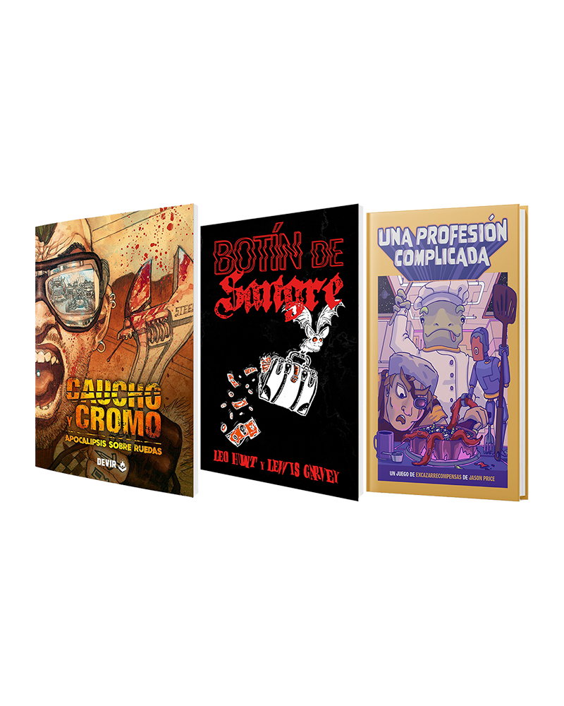 Pack de Ezines - Caucho y Cromo, Una Profesión Complicada y Botín de Sangre