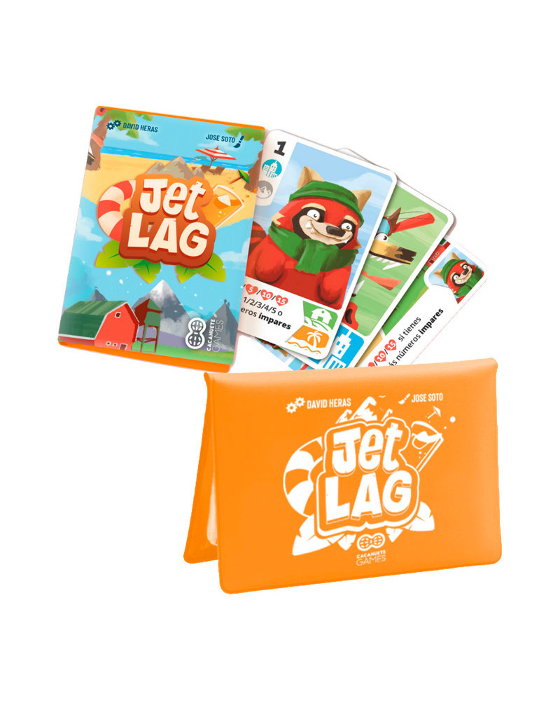 Jet Lag | Juego de cartas para 2 jugadores en Nalua