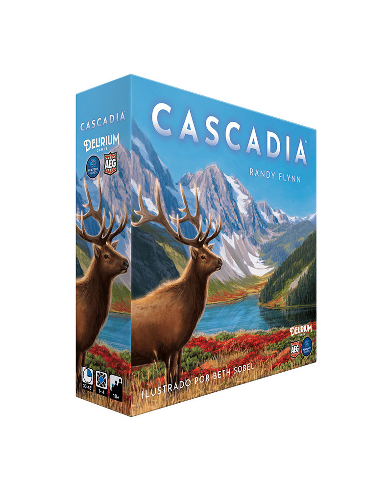 Cascadia | Juego familiar de estrategia en Nalua Juegos