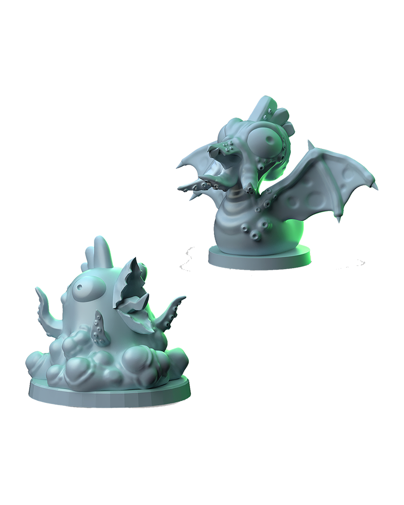 War for Chicken Island - Cluckthulhu + Yolk-Sothoth (Exclusivo de Kickstarter)