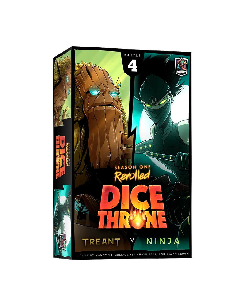 Dice Throne 4 Treant vs Ninja
