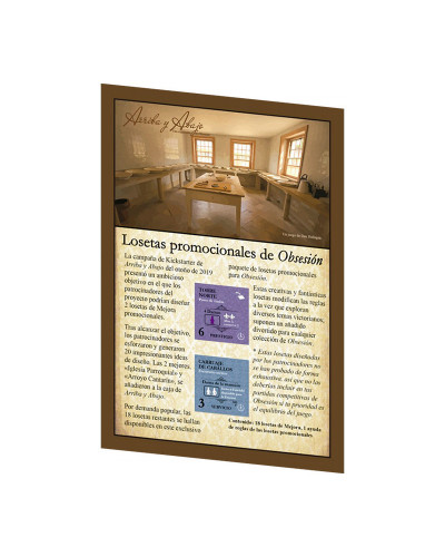 Obsesión - Losetas Promocionales