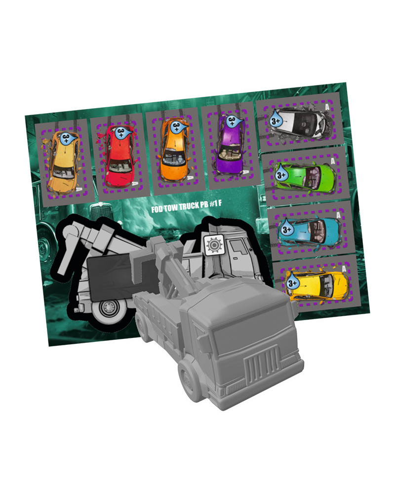 Firefighters on Duty - Tow Truck