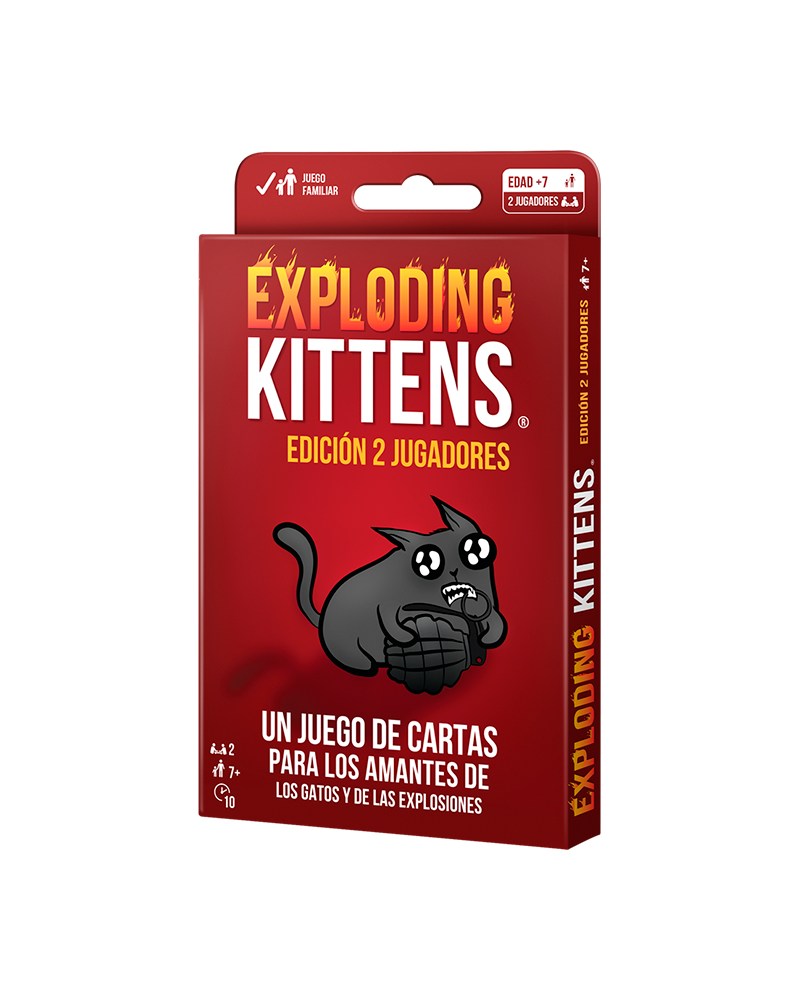 Exploding Kittens (Edición 2 jugadores)