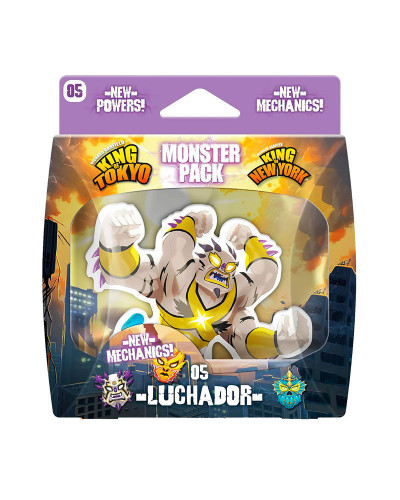 King of Tokyo / King of NY - Luchador Monster Pack