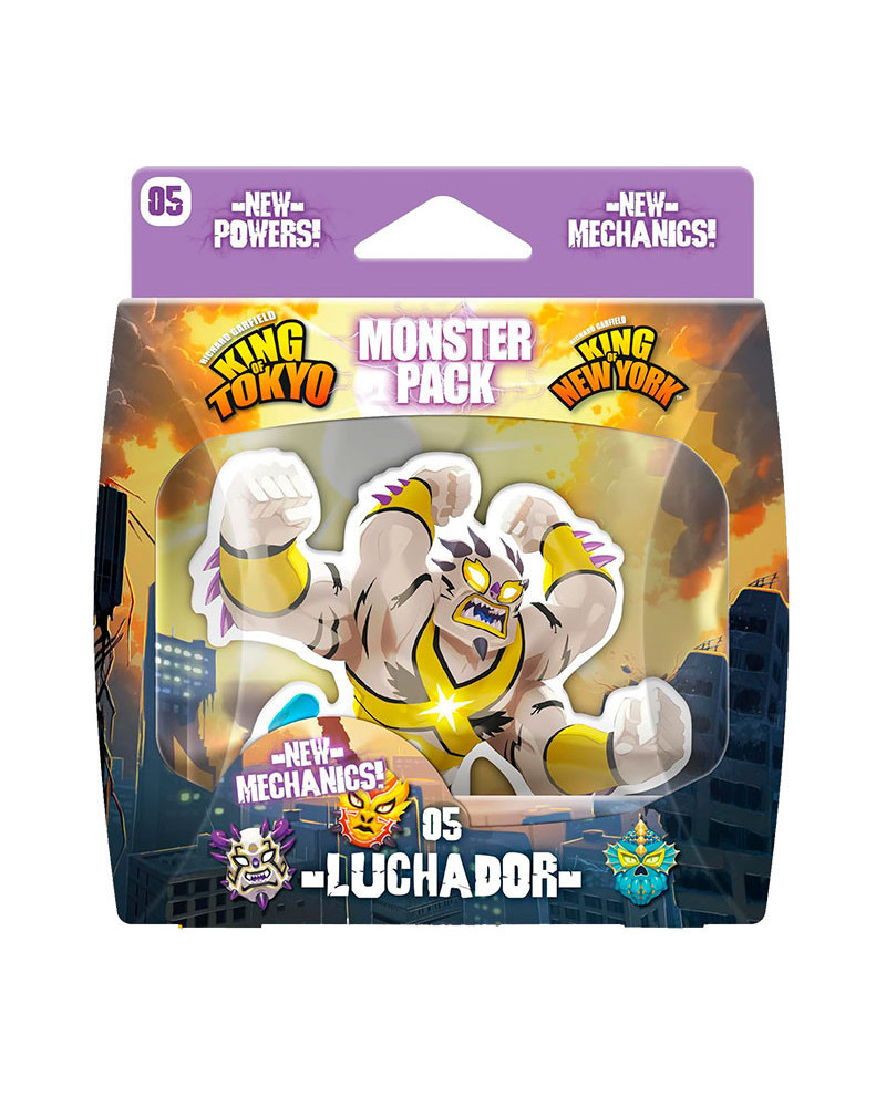 King of Tokyo / King of NY - Luchador Monster Pack