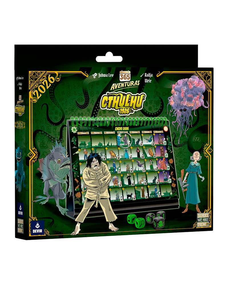 Calendario 365 Adventuras - Cthulhu 1926
