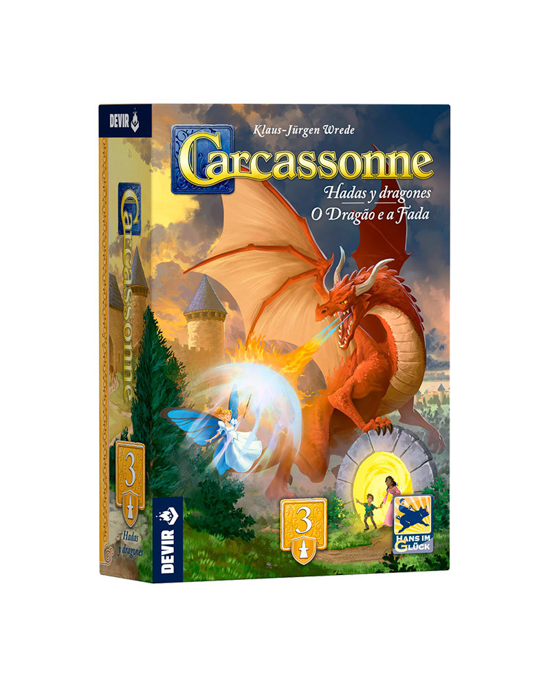 Carcassonne Dragones y Hadas | Expansión en Nalua