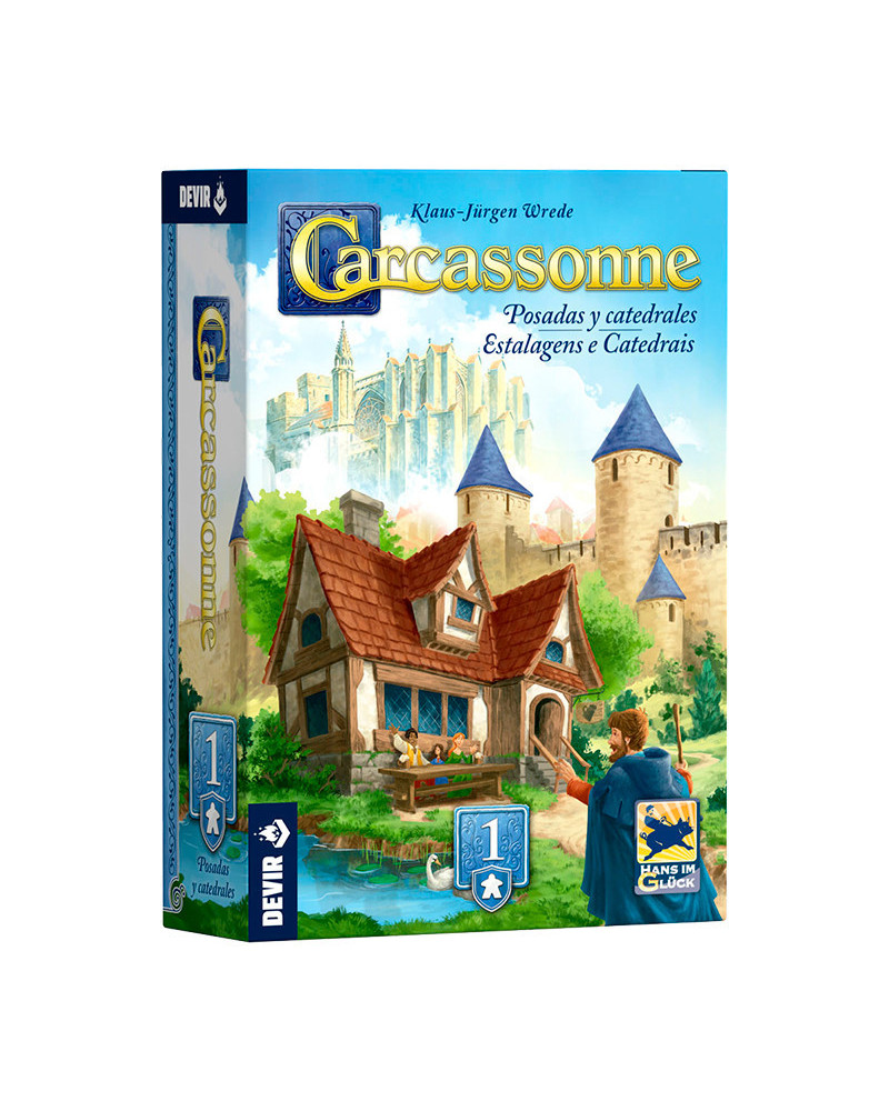 Carcassonne Posadas y Catedrales | Expansión en Nalua