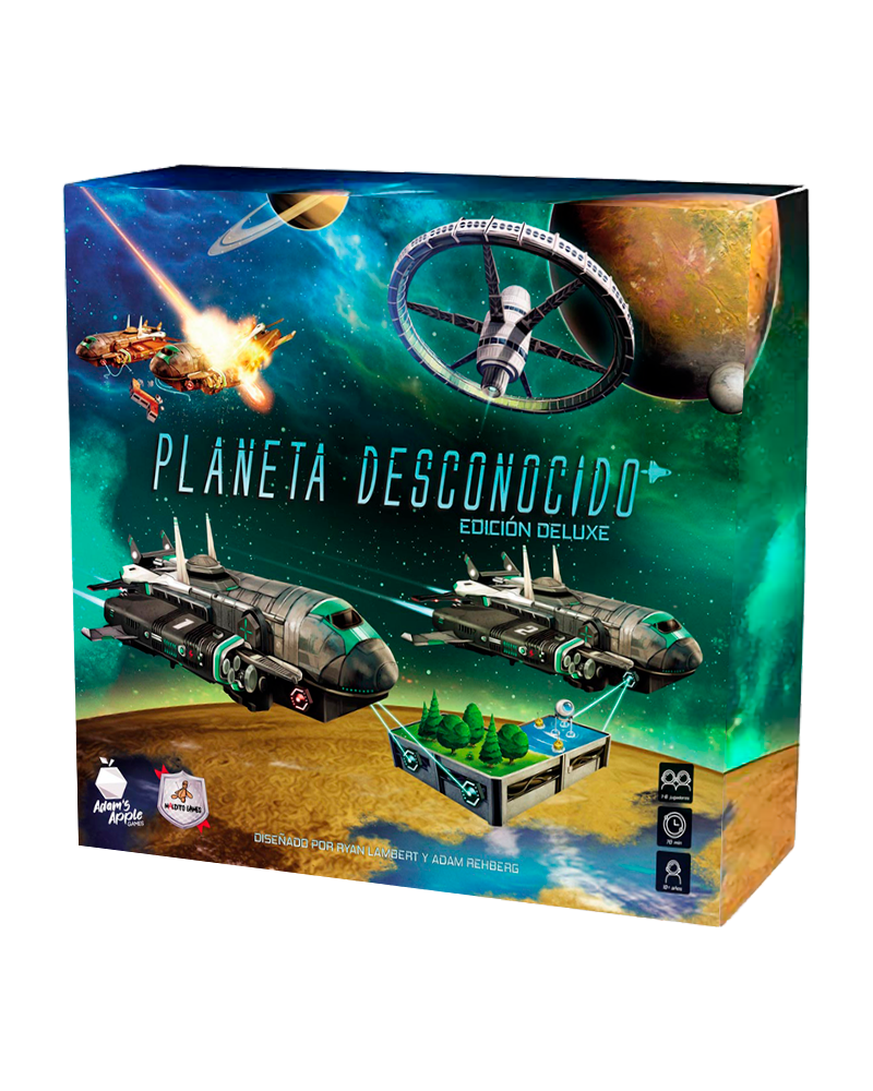 Planeta Desconocido | Juego de mesa espacial en Nalua