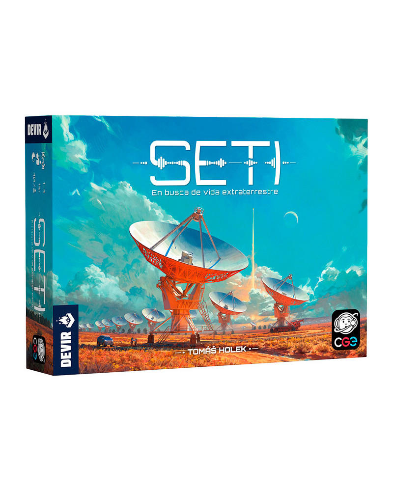 SETI | Juego de mesa de estrategia espacial en Nalua