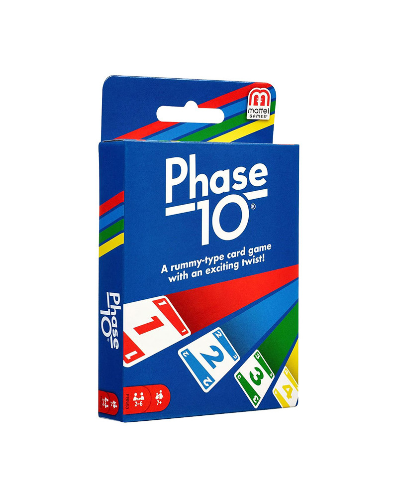 Phase 10 | Juego de cartas familiar | Nalua Juegos