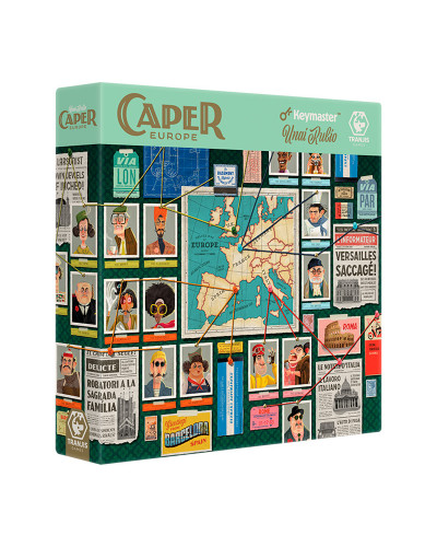 Caper Europe | Juego de estrategia para 2 en Nalua