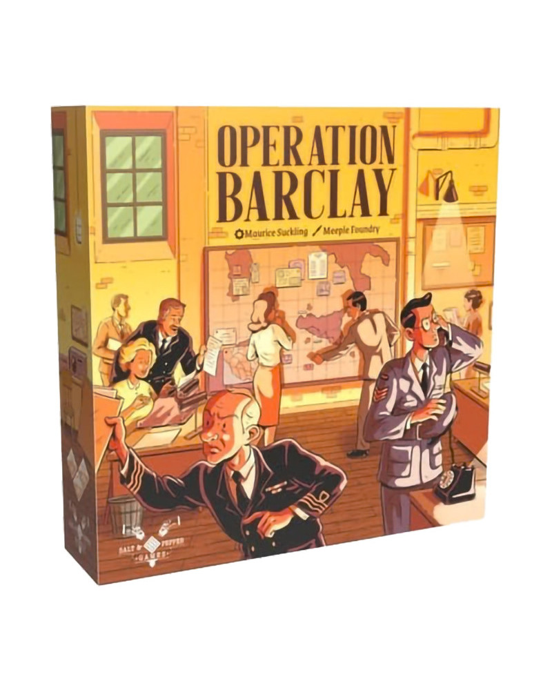 Operación Barclay | Juego estratégico para 2 en Nalua