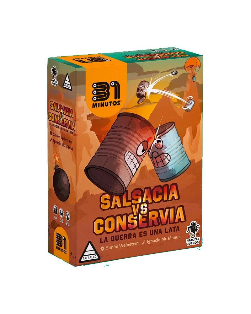 31 Minutos Salsacia vs Conservia | Juego para 2 | Nalua
