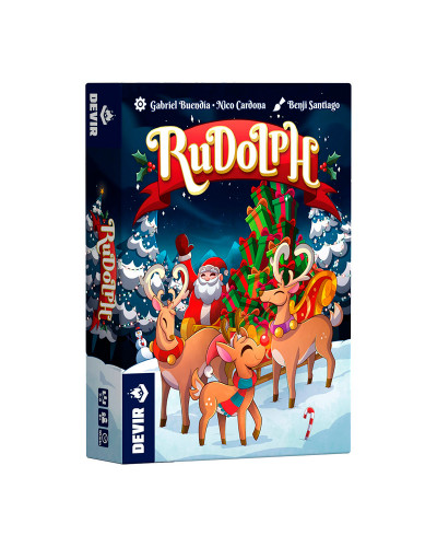 Rudolph | Juego de mesa familiar navideño | Nalua Juegos