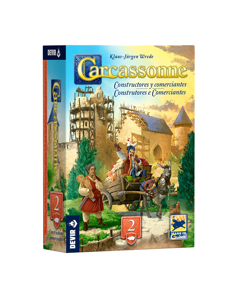 Carcassonne Constructores y Comerciantes | Expansión 2