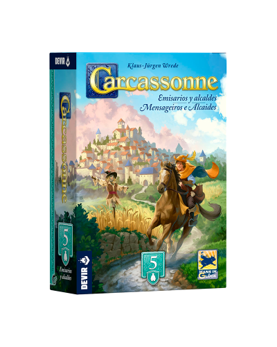 Carcassonne Emisarios y Alcaldes | Expansión 5 | Nalua