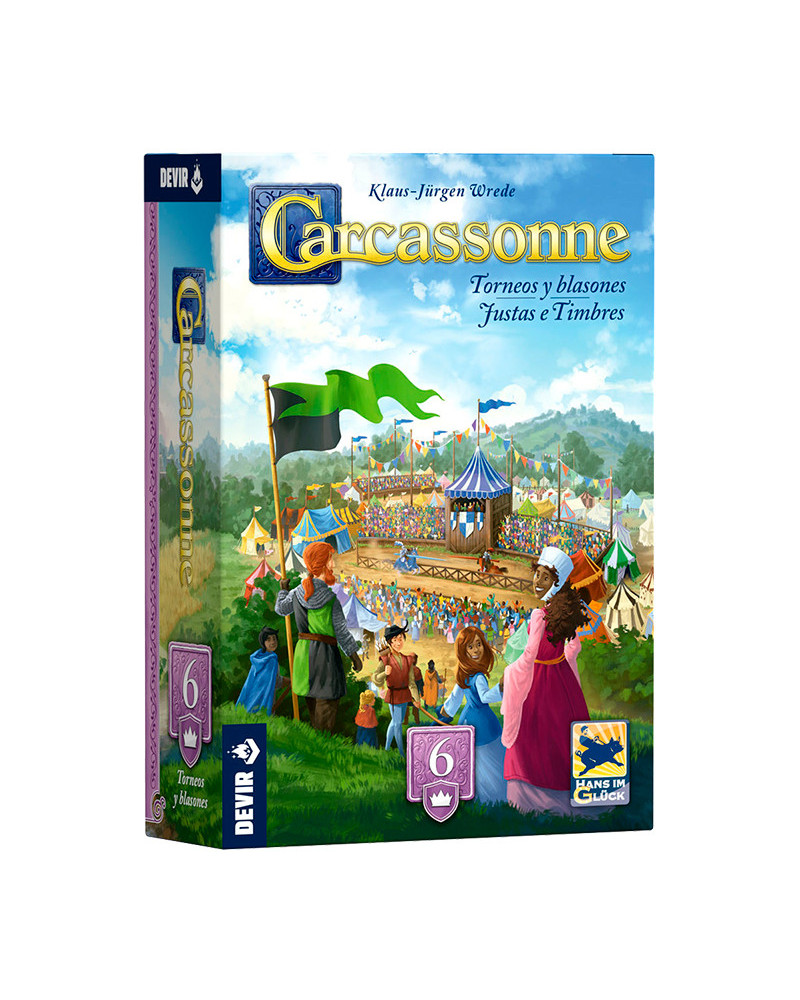 Carcassonne Torneos y Blasones | Expansión 6 | Nalua