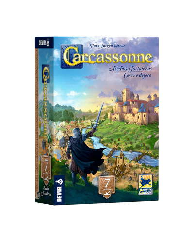 Carcassonne Asedios y Fortalezas | Expansión 7 | Nalua