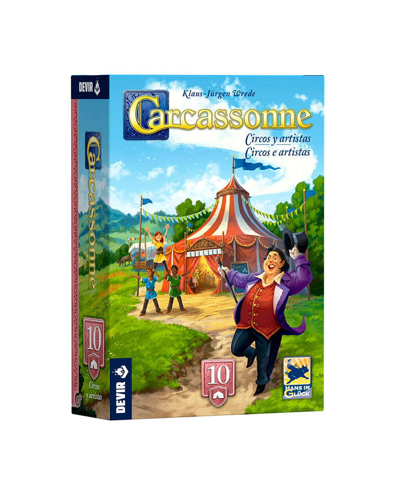 Carcassonne Circos y Artistas | Expansión 10 | Nalua