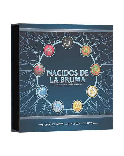 Nacidos de la Bruma Fichas de Metal | Accesorio Nalua